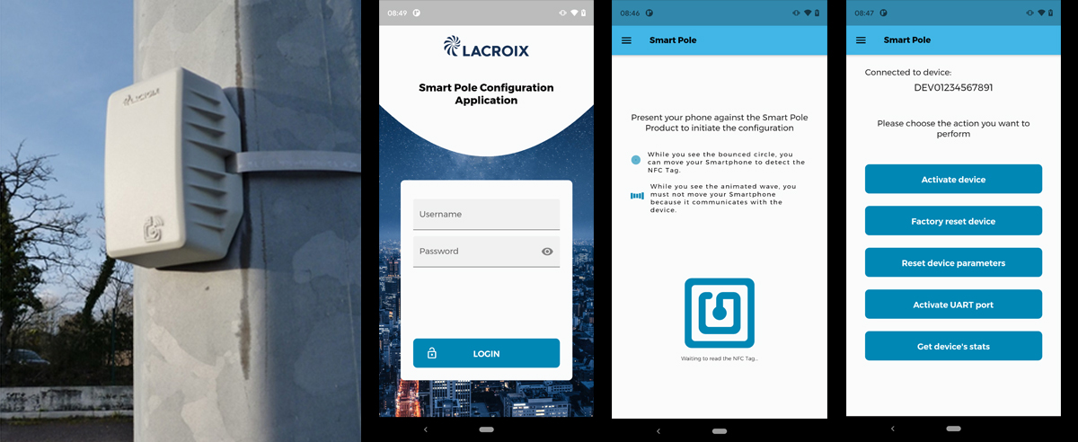 lacroix smart pole app