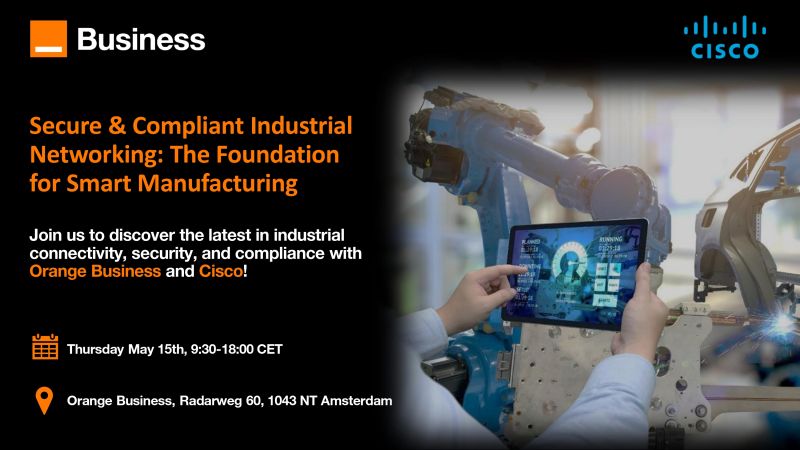 Secure & Compliant Industrial Networking: The Foundation for Smart Manufacturing